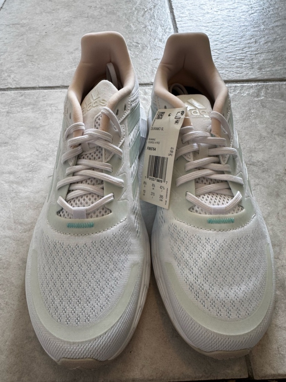 NWT Women's ADIDAS FW6764 Duramo Superlite Running Shoes Size 10